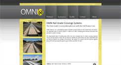 Desktop Screenshot of omnirail.com